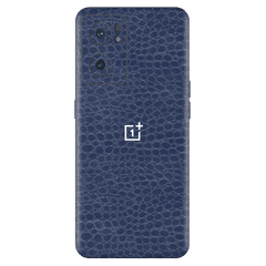 Blue Crocodile Leather