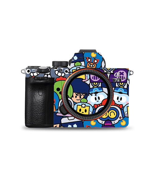 cartoon camera wrap